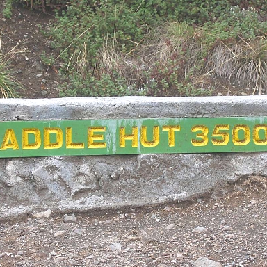 Mount Meru Saddle Hut