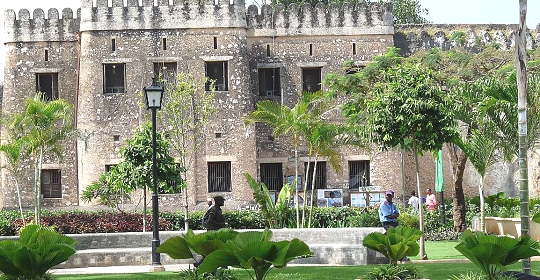 The Arab Fort, Zanzibar.
