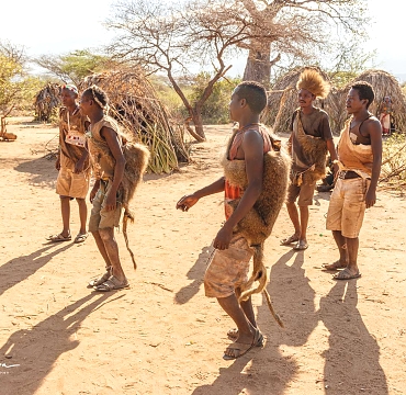The Hadza Men in Tanzania
